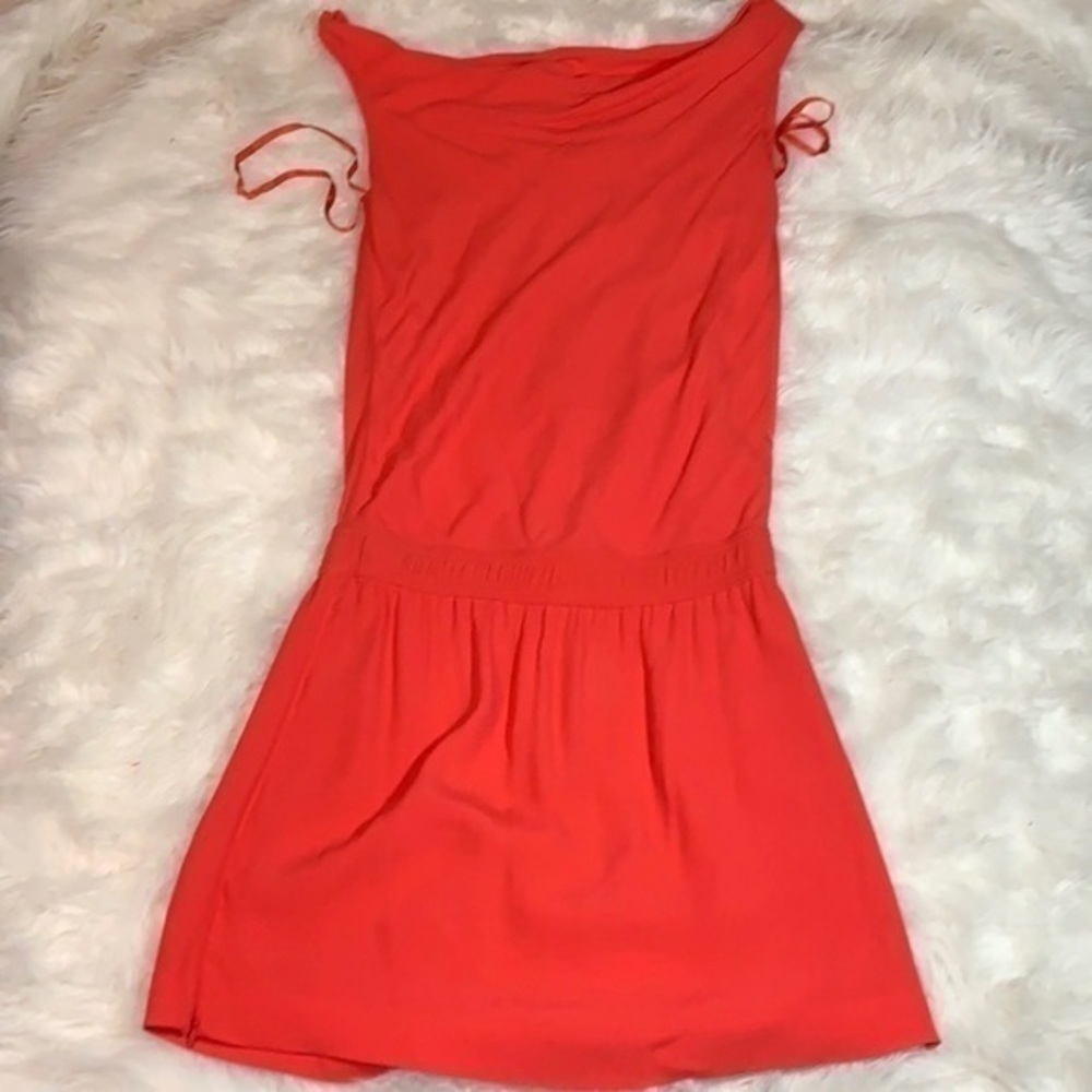 ▶️ Diane Von Furstenberg ◀️ Orange casual dress - Picture 12 of 12